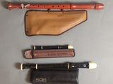 Trois types d'instruments différents sont alignés sur une table