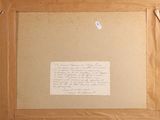 an old picture of a piece of paper with a piece of writing on it