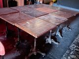 a table that is sitting in the middle of a room