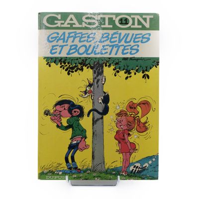 Gaston 1 vol. Gaffes bévues boulettes EO 1973 Dupuis Bon éta…