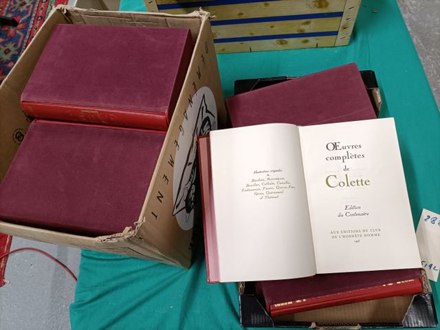COLETTE : œuvre complète en 16 volumes sous emboitage