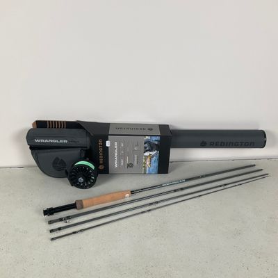 an image of a fly fishing rod and a fly line
