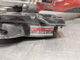 a close up of a metal object on a table