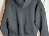 a grey hoodie with a hoodie attached to the back of it