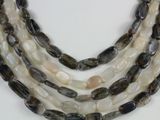a multi strand of beads with different colors on it
