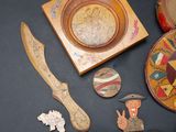 a lot of different items that are on the table