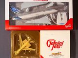 a box with a model of a plane in it