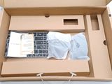 a box with a keyboard inside of it on a table