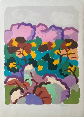 une image représentant un tableau représentant un bouquet de fleurs dans un vase