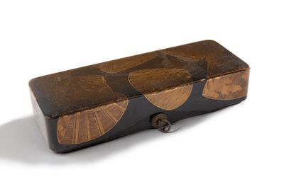 an image of a wooden box with a design on it