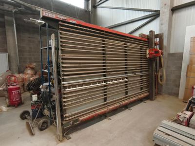 1 scie à panneau HOLZ HER Type 1265 SUPER CUT Type 1265 1987