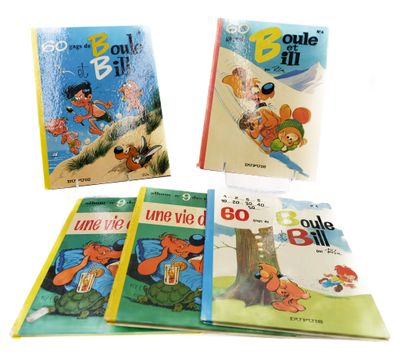 Lot Boule & Bill 5 vols Dupuis
