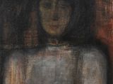 une image d'un tableau représentant une femme assise sur une chaise