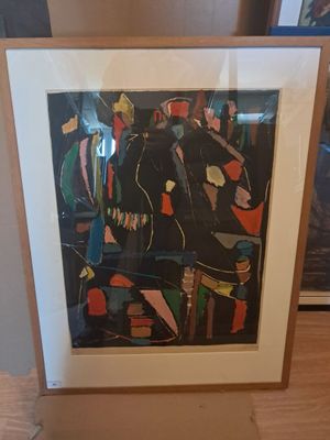 a picture of a picture of a painting in a frame