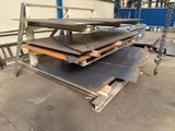 a pile of steel plates stacked on top of each other