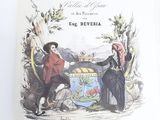 un livre sur lequel figure l'image d'un homme et d'une femme se serrant la main