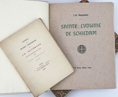 HUYSMANS (Joris-Karl). SAINTE LYDWINE DE SCHIEDAM. P., Stock, 1901. In - Photo 1