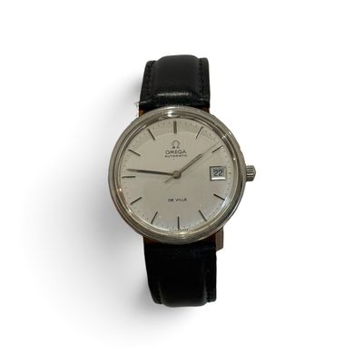 an image of a silver wrist watch on a white background