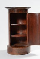 Somno en placage d'acajou de forme cylindrique ouvrant par u… (photo 2)