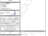 a document with a barcode and a barcode on it