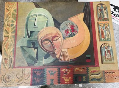 Marco Ecole moderne. "Compositions aux saints et Saint Georg…