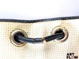 an image of a close up of a purse with a knot