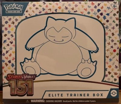 151 Elite Trainer Box - Elite Trainer Boxes version anglaise…