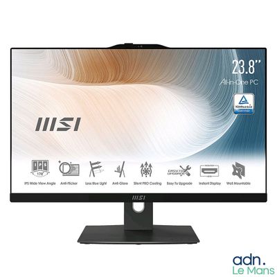 the computer monitor is displaying all of the features of the monitor