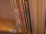 a lot of books on a shelf in a room
