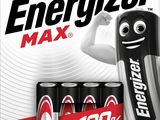 energizer max aa batteries, pack of 4