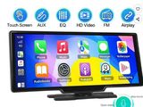 une image représentant une image d'un autoradio avec diverses applications