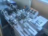 a machine that is sitting on a table in front of a window