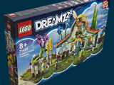 a box of legos with a picture of a dragon on it