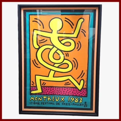 HARING Keith (d'après) : Montreux Festival, 83.