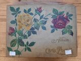 une image représentant une image d'une rose sur une feuille de papier