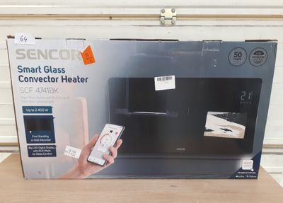Radiateur intelligent Wi-Fi en verre - SENCOR - SCF 4741BK -…