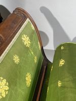 Banquette de milieu en bois sculpté de fleurs aux naturelles… (photo 3)