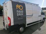 a van that is parked in a parking lot