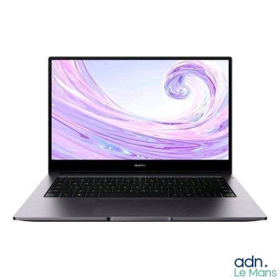 a close up of a laptop computer on a white surface