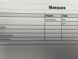 a close up of a table with a lot of information on it