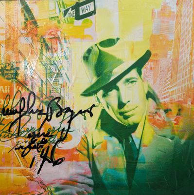 Dganit BLECHNER (née en 1957) Bogart Sérigraphie sur toile, …