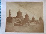 an old photo of an old photo of a mosque