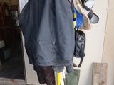 an image of a coat rack with a hat on it