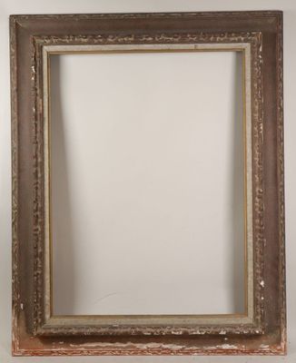a close up of a picture frame on a wall with a white background