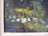 a picture of a painting on a window sill