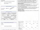 un gros plan d'une feuille de papier contenant des informations