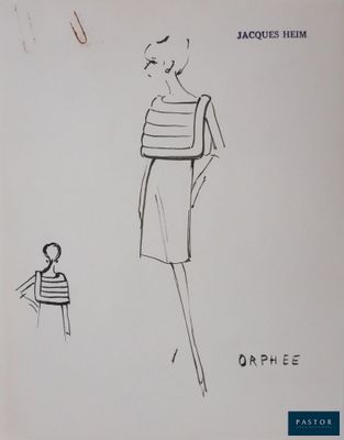une image représentant le dessin d'une femme en robe et d'un enfant
