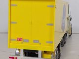 a toy truck that is sitting on the floor