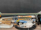 an image of a boat with a lot of tools on it