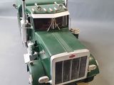 a toy truck that is sitting on a table